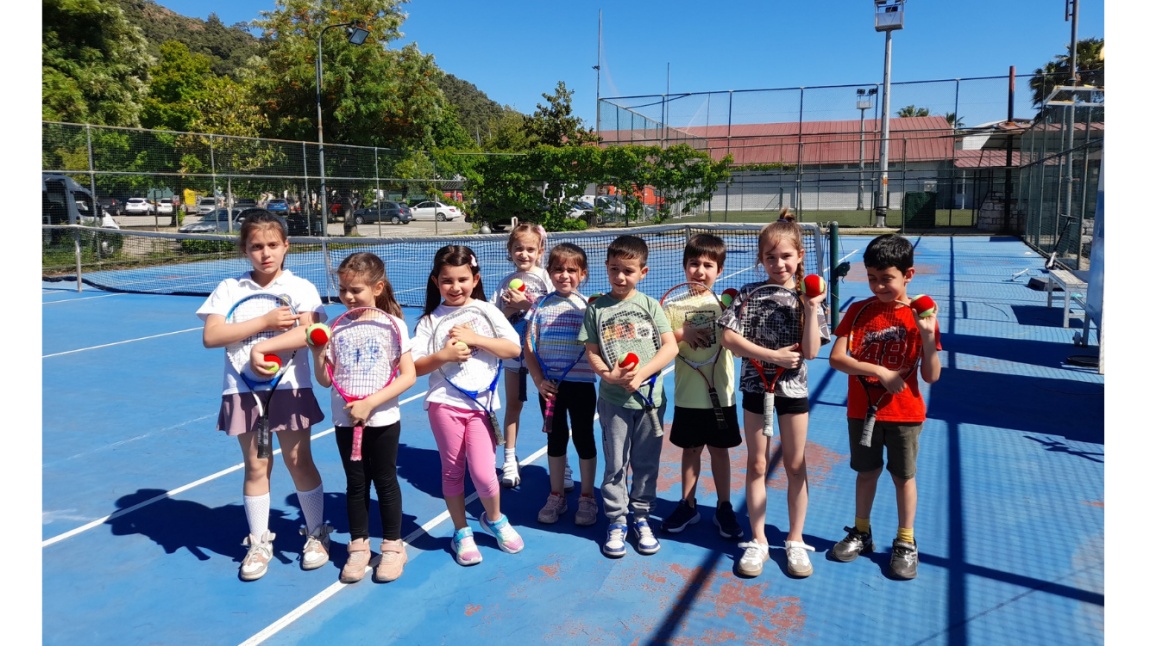 Sanatla ve Sporla Gelişiyorum Projesi Tenis Öğreniyorum Etkinliği
